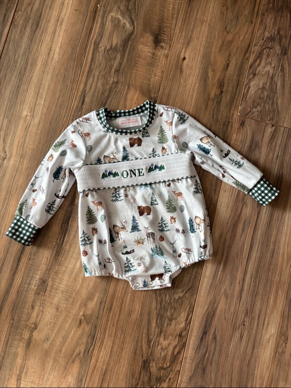 Winter ONEderland Romper for Toddler’s 1st Birthday